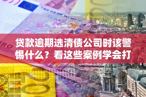 济南贷款逾期选清债公司时该警惕什么？看这些案例学会打翻身仗