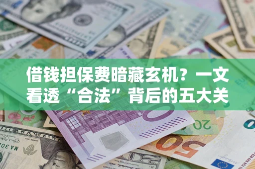济南借钱担保费暗藏玄机？一文看透“合法”背后的五大关键陷阱
