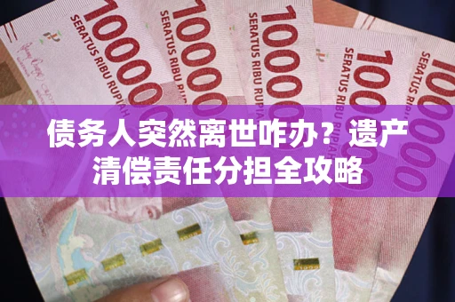 济南债务人突然离世咋办？遗产清偿责任分担全攻略