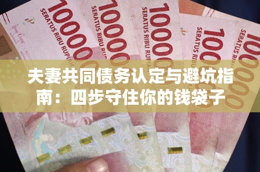 济南夫妻共同债务认定与避坑指南：四步守住你的钱袋子