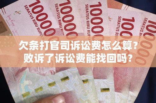 济南欠条打官司诉讼费怎么算？败诉了诉讼费能找回吗？