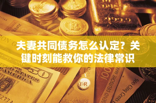 济南夫妻共同债务怎么认定？关键时刻能救你的法律常识