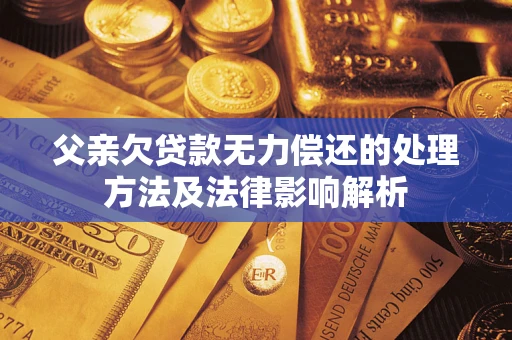 济南父亲欠贷款无力偿还的处理方法及法律影响解析